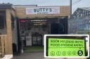 Buttys  Snack Bar has been awarded a five star food hygiene rating