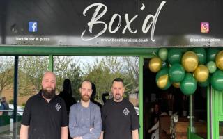 Box’d Bar and Pizza open Pontypool dine in restaurant