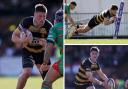 TRIO: Barny Langton-Cryer, Joe Weswood and Che Hope were to the fore for Newport against Ebbw Vale