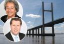 Cllr Catrin Maby said it was 'weirdly negative' of Cllr Richard John to continue to raise the abandoned suggestion the Severn bridge tolls are reintroduced.