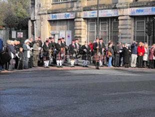 READER PICTURE - Newport Remembrance parade. Sent in by Shaun McGuire.