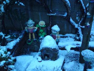 Bill & Ben & Little Weed love the snow from Jeanette Stone Cwmbran