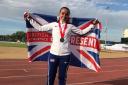 ON TRACK: Caldicot athlete Kirsty Taylor has benefitted from the advice of British greats Danny Crates and Donna Fraser