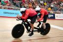 RAPID: James Ball (right) in action for Wales at the Commonwealth Games
