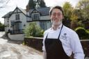 Head chef, Carl Newcombe-Ling at the Newbridge on Usk