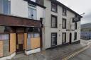 Empty buildings on Broad Street, Blaenavon pictured in August 2022. The Market Tavern is currently being refurbished.