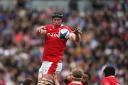INFLUENTIAL: Wales lock Adam Beard is confident for the Six Nations