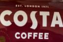 Costa Coffee logo. By Elgan Hearn LDRS.