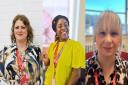 Sarah Jones, Nkechi Allen-Dawson and Kerry Hooper are hoping to inspire more women and girls