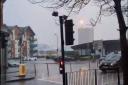 Watch the moment lightning hit Chartist Tower in Newport
