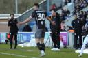 FRUSTRATED: Newport County boss Graham Coughlan at Colchester