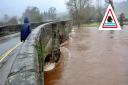 Flood warnings in place across Gwent as restrictions in place on main bridge