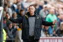 FRUSTRATED: Newport County manager Graham Coughlan