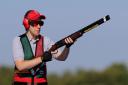 Wales's Elena Allen in action on her way to a Silver Medal in the Skeet Women Final at the Barry Buddon Shooting Centre in Carnoustie, during the Glasgow 2014 Commonwealth Games. PRESS ASSOCIATION Photo. Picture date: Friday July 25, 2014. See PA stor