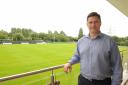 PROUD: Neil Ward, chief executive of Welsh Football Trust, based at Dragon Park in Spytty