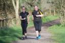 Jodie Morgan and Christine Birch are running 1.25 miles every day for 125 days to raise money for St Davids Hospice