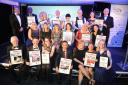 Thursday 19th October 2017South Wales Argus Health and Care Awards at Chepstow RacecourseCateory winners on stage