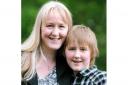 LANGUAGE LEARNER: Helen Price with son Dafydd