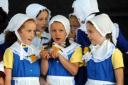 IN COSTUME: Members of the Gwent Children's festival
