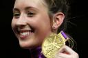 SPECIAL MOMENT: Jade Jones with her gold medal
