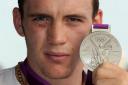 WHAT A GAMES: Newport boxer Fred Evans with his London 2012 silver medal