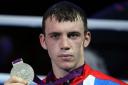 GREAT GAMES: Fred Evans with his London 2012 silver medal
