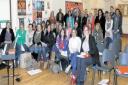 REUNITED: Former members of Llantarnam School Senior Choir together again
