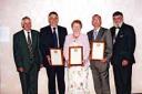 GOOD DEEDS REWARDED: Robert Bushell, Joan Martin, Ray Martin, Brian Evans,.submitted by Brian Evans