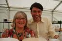 Cheese-makers, Alex James and neighbour Juliet Harbutt willbe at the festival