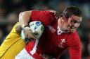 POWER: Wales winger George North