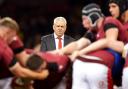 LOW: Warren Gatland before Wales' defeat to Italy