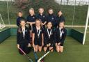 SUCCESS: The Monmouth School Girls’ Prep’s Under-11 hockey team. Back row, from left, Issy Taylor, Ellie Walsh, Sophie Williams, Annabelle James and Romy Farquhar. Front, from left, Verity Ainsworth, Jess Stentiford, Jess Law and Alice