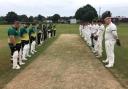A minute's silence was observed to Maqsood Anwar before Sully Centurions Cricket Club’s First XI match against Ponthir Cricket Club