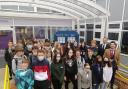 Chepstow School went 'big' for it's Children in Need day this year choosing a Doctor Who theme for the day