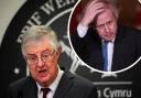 Wales First Minister Mark Drakeford expected UK Prime Minster Boris Johnson, inset, to be call the shots on Covid.