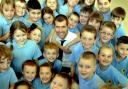 SWA MIKE LEWIS 27 1 12 REPORTER RUTH
HAPPY FACES CHILDREN OF MONNOW PRIMARY SCHOOL MEET COMEDIAN RHOD GILBERT