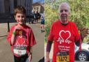 Ollie Banks (left) and Phil Fiander (right) will be representing Gwent at the Cardiff Bay run on Sunday.
