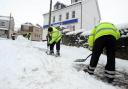 Boosting the pay of council workers in Wales, like those clearing footpaths during heavy snow in Merthyr Tydfil, could help some 15,000 people across Wales, a Senedd committee has heard. Picture: Huw Evans Agency