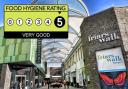 The food hygiene ratings for every restaurant, coffee shop and business in Friars Walk.