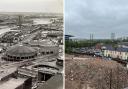Newport Centre is now nothing more than a pile of rubble