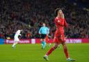 FRUSTRATION: Wales midfielder Ethan Ampadu against Turkey
