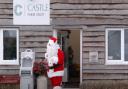 A very special visitor at Castle Farm Shop