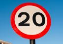 20mph speed limit