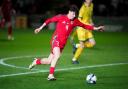 WINNER: Lewis Koumas struck for Wales U21s in Newport