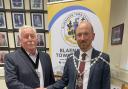 Cllr Matthews has been re-elected as mayor of Blaenavon, with Cllr Wheeler as his deputy