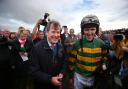 CHAMPIONS: Leading owner JP McManus and jockey Tony McCoy look to strike at Chepstow this afternoon (Pic: Julien Behal)