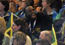 LOVING IT: Usain Bolt has denied saying Glasgow 2014 is a bit s***