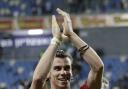 SPECIAL MOMENT: Wales' Gareth Bale celebrates after victory against Israel on Saturday, the team's best performance since 2002