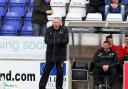 Inverness's manager Terry Butcher watches as his team play Motherwell during the Clydesdale Bank Scottish Premier League match at the Tulloch Caledonian Stadium, Inverness. PRESS ASSOCIATION Photo. Picture date: Saturday May 4, 2013. See PA story SOCCER