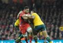 LEADING THE CHARGE: Taulupe Faletau will smash into the Aussies for Wales at Twickenham